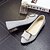 cheap Women&#039;s Flats-Women&#039;s Heels Dress Summer Flat Heel Round Toe Comfort Light Soles PU Silver Black Gold