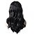 cheap Costume Wigs-Cosplay Costume Wig Synthetic Wig Cosplay Wig Wavy Natural Wave Natural Wave Deep Wave Asymmetrical Wig Medium Length Long Natural Black #1B Synthetic Hair Women&#039;s Natural Hairline African American