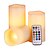 preiswerte Dekoration &amp; Nachtlicht-Flammenlose Kerzen Ferngesteuert / Dekorativ / Farbwechsel Kerzenstil / LED Batterie 1 set