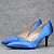 cheap Women&#039;s Heels-Women&#039;s Heels Office &amp; Career Stiletto Heel Pointed Toe Basic Pump Silk Black Yellow Blue