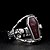 cheap Men&#039;s Rings-Ring Red Stainless Steel Titanium Steel Personalized Fashion 7 8 9 10 11 / Men&#039;s