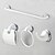 cheap Bathroom Accessory Set-Bathroom Accessory Set Modern Style Stainless Steel + A Grade ABS 4pcs - Hotel bath Toilet Paper Holders / Robe Hook / tower bar