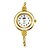 voordelige Trendy Horloge-Dames Modieus horloge Armbandhorloge Gouden Horloge Kwarts Elegant Analoog Wit Goud / Een jaar