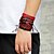 cheap Men&#039;s Bracelets-Men&#039;s Women&#039;s Wrap Bracelet Leather Bracelet Bohemian Leather Bracelet Jewelry Red For Gift Going out