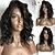 cheap Human Hair Wigs-Human Hair Glueless Lace Front Lace Front Wig style Loose Wave Wig 150% Density Natural Hairline African American Wig 100% Hand Tied Women&#039;s Short Medium Length Human Hair Lace Wig ELVA HAIR