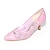 billiga Wedding Shoes-Women&#039;s Wedding Shoes Stiletto Heel Pointed Toe Satin Basic Pump Spring / Summer Black / White / Ivory / EU40