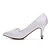 cheap Wedding Shoes-Women&#039;s Wedding Shoes Kitten Heel / Cone Heel / Low Heel Pointed Toe Satin Comfort / Basic Pump Spring / Summer Blue / Champagne / Ivory / Party &amp; Evening