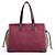 cheap Crossbody Bags-Women&#039;s Zipper Canvas Shoulder Messenger Bag Black / Purple / Blue