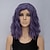 olcso Jelmezparókák-szintetikus paróka vízi hullám vízi hullám paróka rövid lila szintetikus haj női ombre haj lila