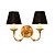 tanie Kinkiety-Tiffany / Simple / Traditional / Classic Wall Lamps &amp; Sconces Fabric Wall Light 110-120V / 220-240V 5 W / E14