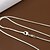 cheap Necklaces-Women&#039;s Men&#039;s Chain Necklace Basic Fashion Copper Silver Plated Silver Necklace Jewelry For Casual Daily