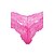 baratos Lingerie Sexy-Mulheres Tanga &amp; Fio Dental 1pç Roupa de baixo Renda Cor Sólida Fibra Sintética Poliéster Cintura Média Sexy Branco Preto Azul Tamanho Único