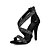 preiswerte Damensandalen-Damen Sandalen Sommer / Herbst Stöckelabsatz Offene Spitze Komfort Neuheit Hochzeit Party &amp; Festivität Strass / Reißverschluss Wildleder Schwarz / Rot / Grün