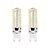 cheap LED Corn Lights-2pcs 8 W LED Corn Lights 700 lm G9 G4 152 LED Beads SMD 3014 Dimmable Warm White White 220 V 110 V