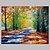 cheap Landscape Paintings-Oil Painting Hand Painted - Landscape Artistic Outdoor Stretched Canvas