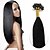 cheap Fusion Hair Extensions-Febay Fusion / U Tip Human Hair Extensions Straight Virgin Human Hair Human Hair Extensions Brazilian Hair Nano Women&#039;s Black#1B