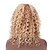 cheap Synthetic Trendy Wigs-Synthetic Wig Kinky Curly Kinky Curly Wig Medium Length Blonde Synthetic Hair Women&#039;s Highlighted / Balayage Hair Blonde
