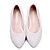 cheap Wedding Shoes-Women&#039;s Wedding Shoes Spring / Fall Flat Heel Pointed Toe Comfort Novelty Wedding Party &amp; Evening Pearl PU White