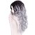 cheap Synthetic Trendy Wigs-Synthetic Wig Curly Body Wave Body Wave Middle Part Wig Long Grey Synthetic Hair 26 inch Women&#039;s Heat Resistant Fashion Ombre Hair Gray