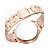 abordables Montres Tendance-Femme Montre Tendance Montre Diamant Simulation Quartz Argent / Doré / Or Rose Designers Imitation de diamant Suisse Analogique dames Charme - Or Argent Or Rose Un ans Autonomie de la batterie