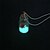 cheap Necklaces-Women&#039;s Luminous Stone Pendant Necklace Ladies Personalized Luminous Luminous Stone White Necklace Jewelry For Halloween Club