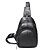 cheap Sling Shoulder Bags-Men&#039;s Bags PU Sling Shoulder Bag for Shopping Casual All Seasons Black Coffee