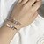 cheap Bracelets-Women&#039;s Cuff Bracelet Leaf Ladies Fashion Alloy Bracelet Jewelry Rose Gold / Silver For Daily