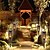 billige Pathway Lights &amp; Lanterns-1pc plen Lights Vanntett Oppladbar Dekorativ Utendørs Camping / Vandring / Grotte Udforskning Utendørsbelysning LED perler