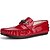 cheap Men&#039;s Slip-ons &amp; Loafers-Men&#039;s Formal Shoes Patent Leather Summer / Fall Loafers &amp; Slip-Ons Red / White / Black / Party &amp; Evening / Lace-up / Party &amp; Evening