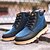 cheap Men&#039;s Boots-Men&#039;s Comfort Shoes Fashion Boots Fall / Winter Casual Outdoor Boots Nubuck leather / Fleece Mid-Calf Boots Black / Yellow / Blue / Split Joint / EU40