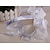 baratos cestas e caixas de casamento-Cesto de Flores Cetim 8 3/5 &quot;(22 cm) Cadarço de Borracha / Renda 1 pcs