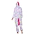 cheap Kigurumi Pajamas-Adults&#039; Kigurumi Pajamas Unicorn Pony Onesie Pajamas Flannel Toison Purple Cosplay For Men and Women Animal Sleepwear Cartoon Festival / Holiday Costumes