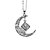 cheap Necklaces &amp; pendants-Pendant Necklace For Women&#039;s Luminous Stone Halloween Club Luminous Stone Alloy Engraved Moon Crescent Moon