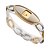 preiswerte Armbanduhren-WeiQin Damen Armband-Uhr Quartz Japanischer Quartz Wasserdicht Legierung Band Bequem Elegante Luxuriös Gold Weiß Schwarz Golden