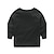 ieftine Seturi-Copil Băieți Set de îmbrăcăminte Manșon Lung Alb Negru Mov Imprimeu Bumbac Desen animat / Toamnă / Primăvară