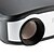billige Projektorer-LCD Hjemmekinoprojektor LED Projektor 1200lm Brukerstøtte 1080P (1920X1080) 20&#039;&#039;-100&#039;&#039; Skjerm / WVGA (800x480) / ±12°