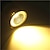 olcso LED-es szpotlámpák-4db 7 W LED szpotlámpák 550 lm E26 / E27 1 LED gyöngyök COB Dekoratív Meleg fehér Hideg fehér 220 V