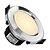 olcso Süllyesztett LED-es lámpák-1db 3 W 160 lm 6 LED gyöngyök LED mélysugárzók Meleg fehér Fehér 220 V / CE / 90