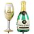 cheap Party Decoration-2Pcs/Lot Decoration Balloon Champagne And Cup Balloons Wedding Decorations Birthday Party Accessory