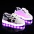 cheap Boys&#039; Shoes-Boys&#039; Comfort / Novelty / LED Shoes PU Sneakers Magic Tape White / Black Fall / Winter / Rubber