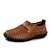 preiswerte Herrenpantoletten &amp; -slipper-Herren Turnschuhe Komfort Schuhe Sommer Loafer Alltag Outdoor Tüll Grün Marinenblau Braun Sommer