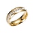 olcso Gyűrűk-Band Ring Örökkévaló gyűrű For Férfi Esküvő Napi Álarcos mulatság Rozsdamentes acél Titán acél