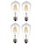 ieftine Lămpi Cu Filament LED-4 buc 6 W Bec Filet LED 560 lm E26 / E27 ST64 6 LED-uri de margele COB Decorativ Alb Cald Alb 220-240 V / RoHs