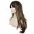 cheap Synthetic Trendy Wigs-Synthetic Wig Straight Straight Layered Haircut Wig Long Brown Synthetic Hair Women&#039;s Highlighted / Balayage Hair Brown StrongBeauty