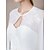 cheap Wraps &amp; Shawls-Capelets Chiffon Wedding / Party / Evening Women&#039;s Wrap With Buttons / Appliques