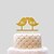 baratos Impressões e Presentes Personalizados-Casamento Casamento Papel Papel Corações 1 pcs Dourado
