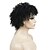 abordables Perruques Synthétiques Sans Bonnet-Perruque Synthétique Afro Kinky Curly Très Frisé Afro Perruque Court Noir Cheveux Synthétiques Femme Perruque afro-américaine Noir StrongBeauty