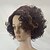 cheap Synthetic Trendy Wigs-Synthetic Wig Curly Synthetic Hair Highlighted / Balayage Hair / Middle Part Brown Wig Women&#039;s Medium Length Capless