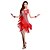 abordables Tenues de danse latine-Danse latine Robes Femme Utilisation Nylon / Chinlon Gland Sans Manches Taille haute Robe