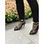 cheap Women&#039;s Boots-Women&#039;s Boots Stiletto Heel Pointed Toe Fashion Boots Bootie Party &amp; Evening Sequin Chain Gore Sparkling Glitter Paillette Synthetic Booties / Ankle Boots Winter Black / Gold
